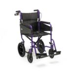 Days Escape Lite Attendant-Propelled Wheelchair - Purple