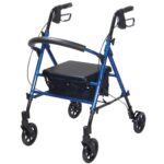 Drive DeVilbiss R8 Rollator With Height Adjustable Seat